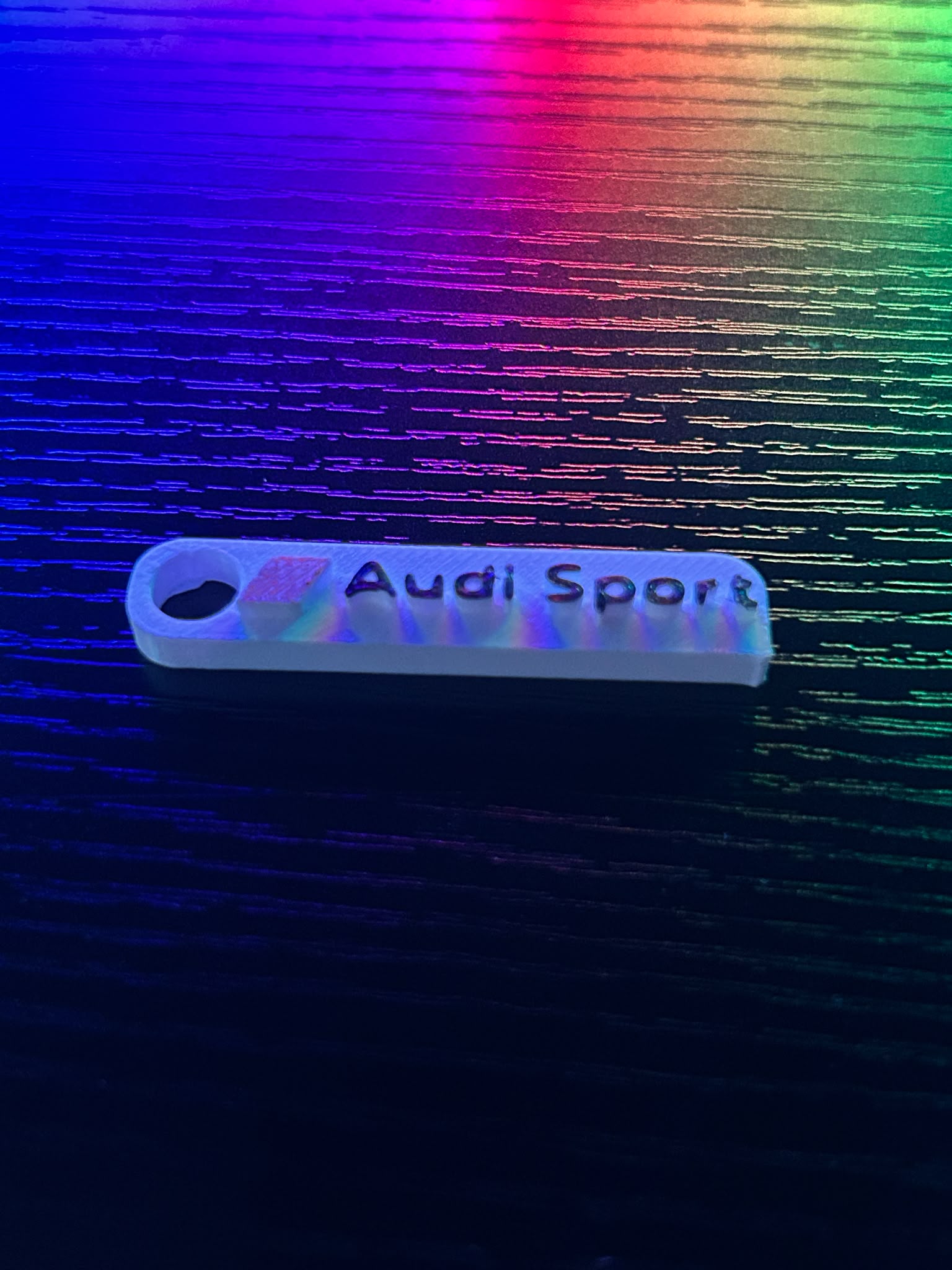 audi sport schlüsselanhänger