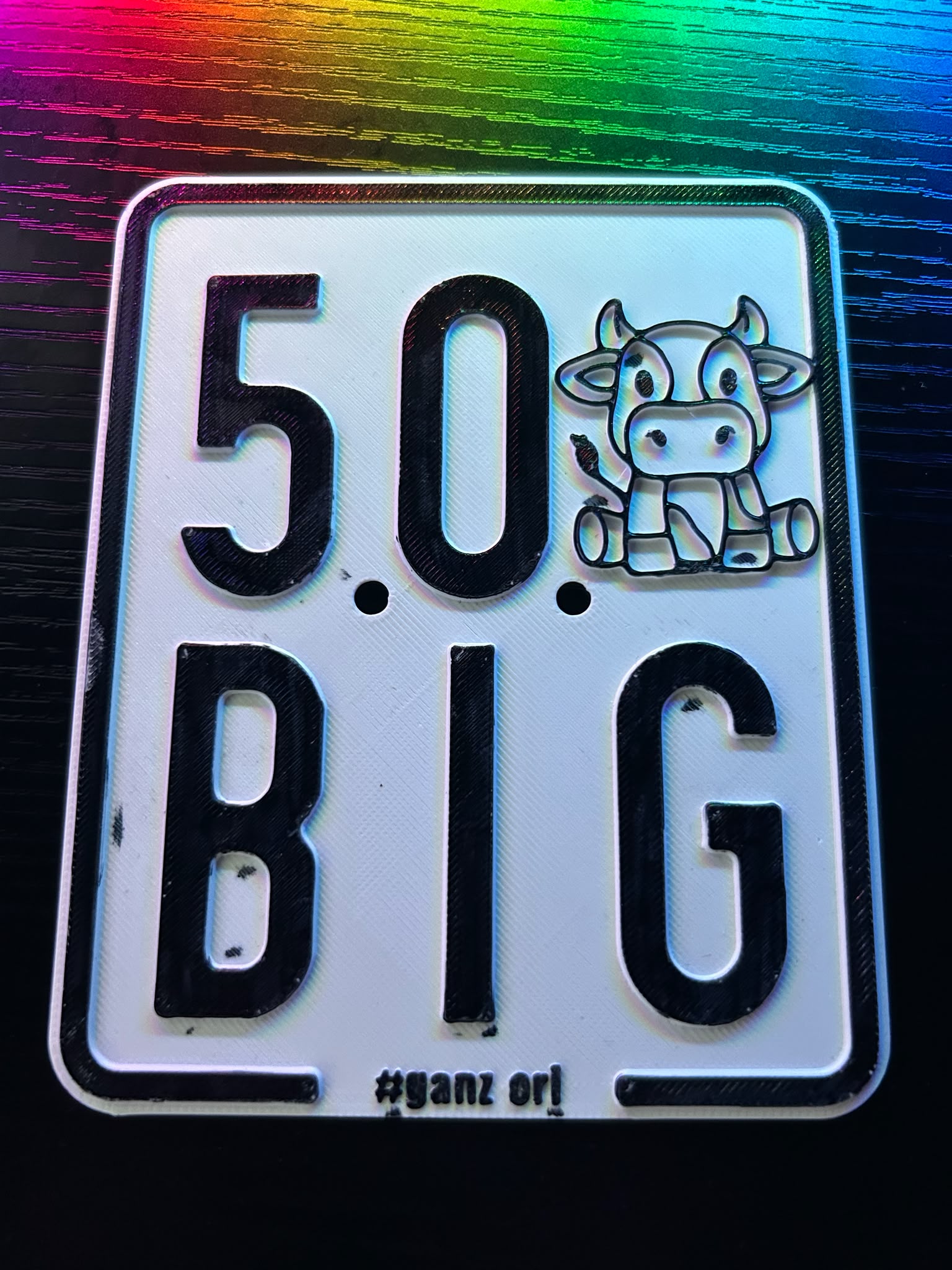 kennzeichen 50 KUH BIG